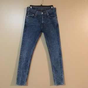 Levi's Blue Jeans Stretch Skinny Size 30 Vintage